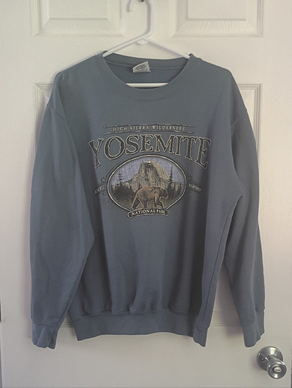 Vintage Prairie Mountain Yosemite Crewneck Sweatshirt Women's Medium